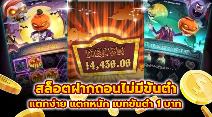 สล็อต ฝากถอน ไม่มีขั้นต่ำ